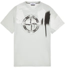 Stone Island ‘MOTION SATURATION TWO’ T-shirt in Pearl Grey