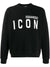 Dsquared2 ICON Sweatshirt and Short Set in Black