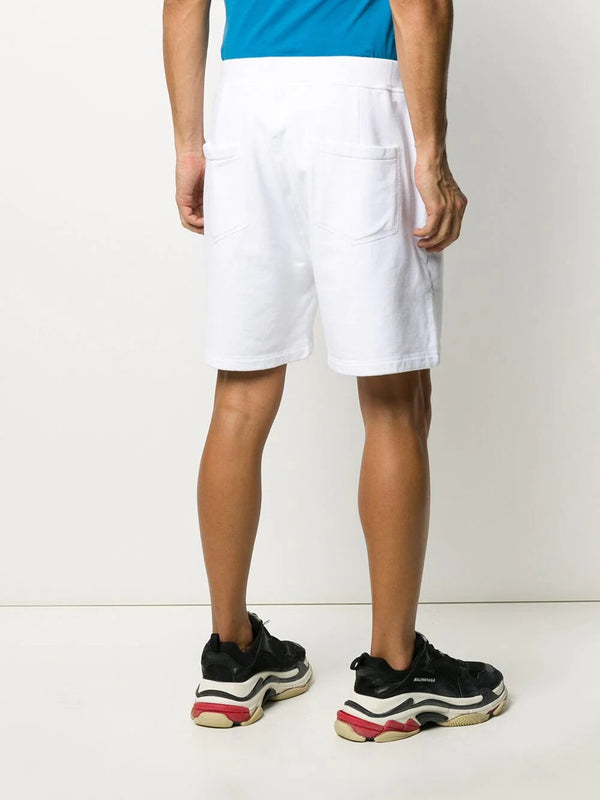 Dsquared2 ICON Logo Print Shorts in White
