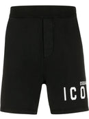 Dsquared2 ICON Hoodie and Short Set in Black