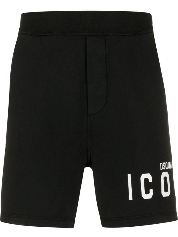 Dsquared2 ICON T-shirt & Short Set in Black