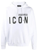 Dsquared2 ICON Hoodie and Short Set in White