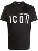 Dsquared2 Icon Printed T-shirt in Black