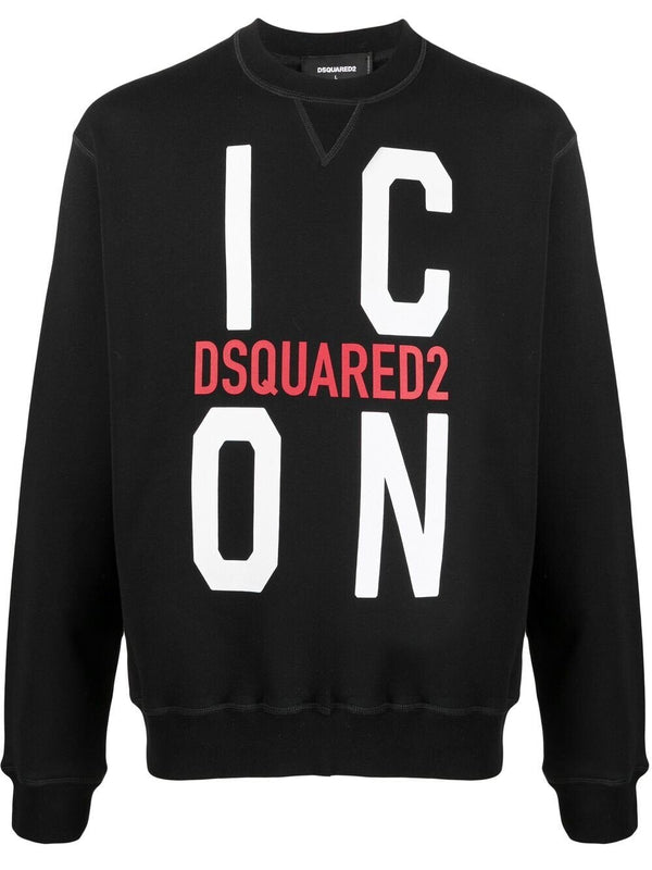 Dsquared2 Icon-print Sweatshirt Black