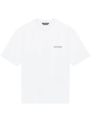 Balenciaga Logo Print Short-sleeve T-shirt White