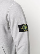 Stone Island Compass-badge Logo Hoodie in Grey