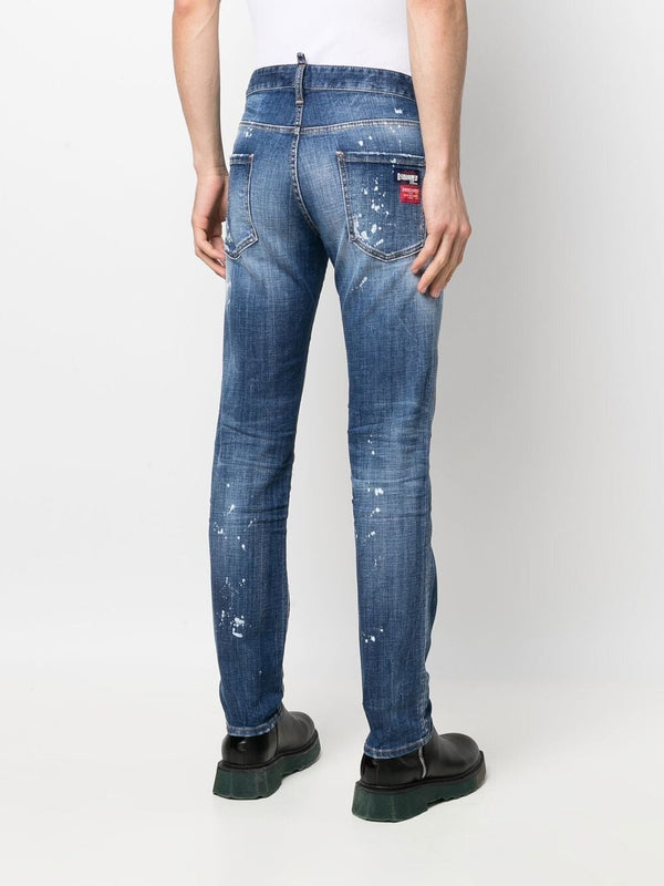 Dsquared2 Bleached Spots Wash Cool Guy Jeans