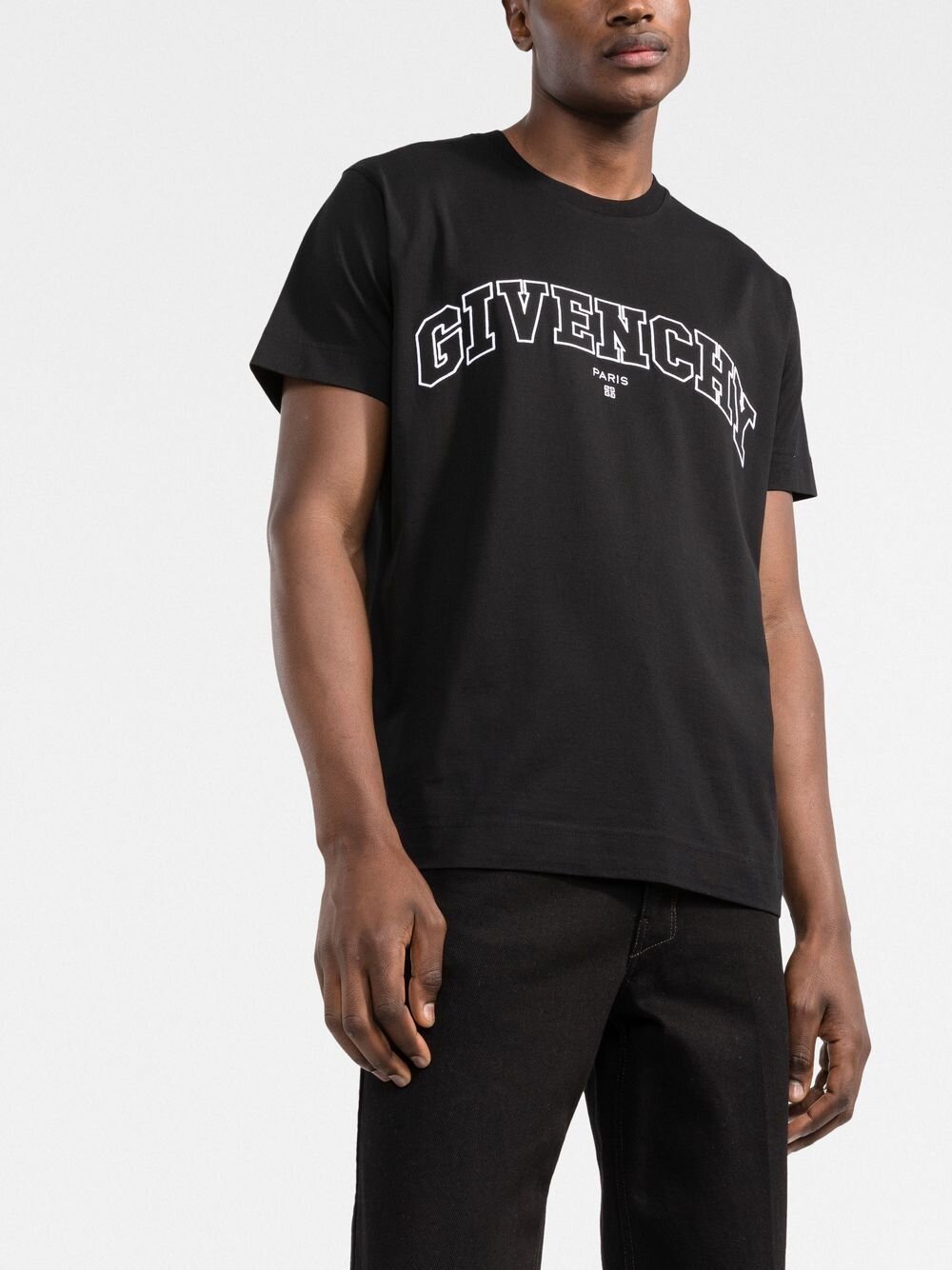 Givenchy paris hotsell logo t shirt