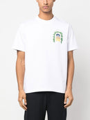 Casablanca Avenida Print T-shirt White