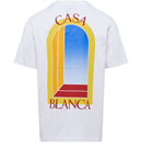 Casablanca L'arche de Jour printed White T-shirt