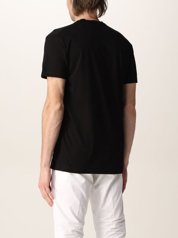 Dsquared2 6495 Arrow Cotton T-Shirt Black