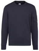 C.P. Company Lens Sweatshirt in Total Eclipse Navy