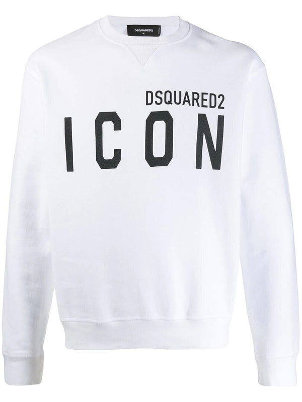 Dsquared2 ICON Sweatshirt and Short Set in White