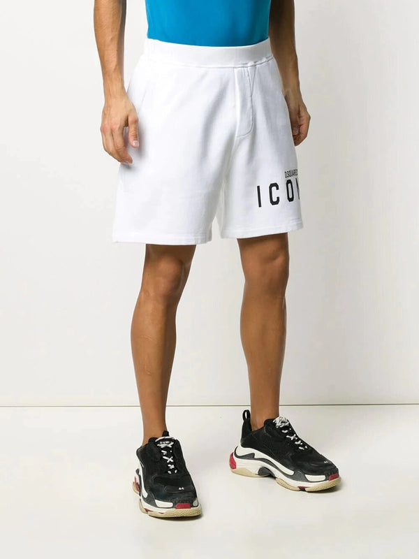 Dsquared2 ICON T-shirt & Short Set in White