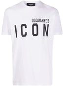 Dsquared2 ICON T-shirt & Short Set in White
