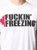 Dsquared2 Freezing print T-shirt in White