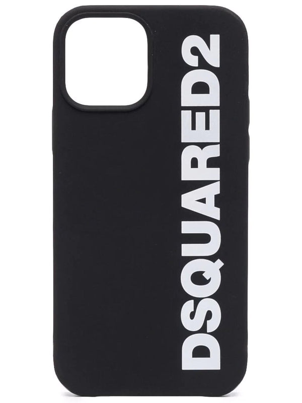 Dsquared2 Black Logo-print iPhone 13 Pro Max Case