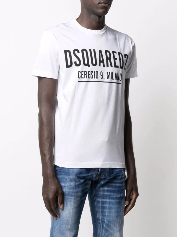 Dsquared2 Ceresio 9 Logo-print T-shirt in White