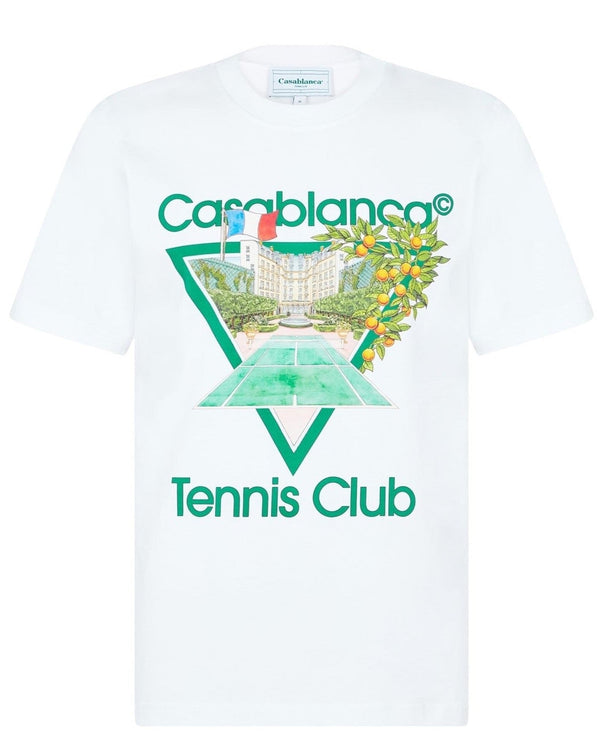 Casablanca Tennis Club T-shirt White