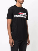 Dsquared2 Caten Bros Logo T-shirt in Black