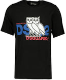 Dsquared2 OVO Capsule Logo Print T-shirt in Black
