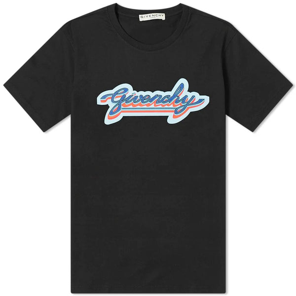Givenchy Retro Logo T-shirt Black