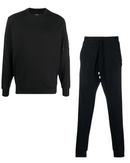 C.P. Company Sweatshirt and Jogger Tracksuit in Black