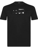 Dsquared2 Icon Tape Detail Cotton T-shirt in Black