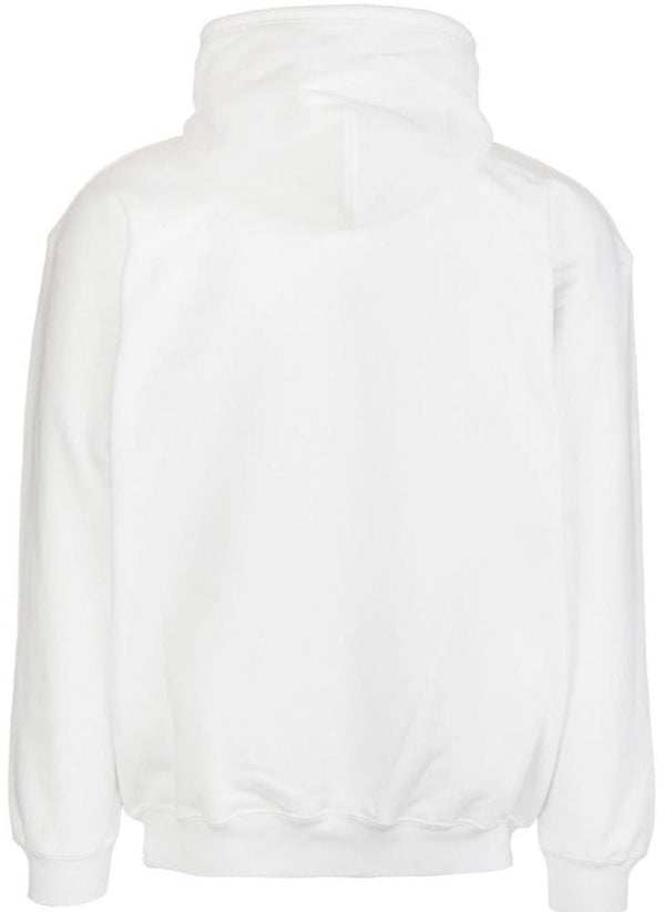 Balenciaga Symbol Logo Oversize White Hoodie
